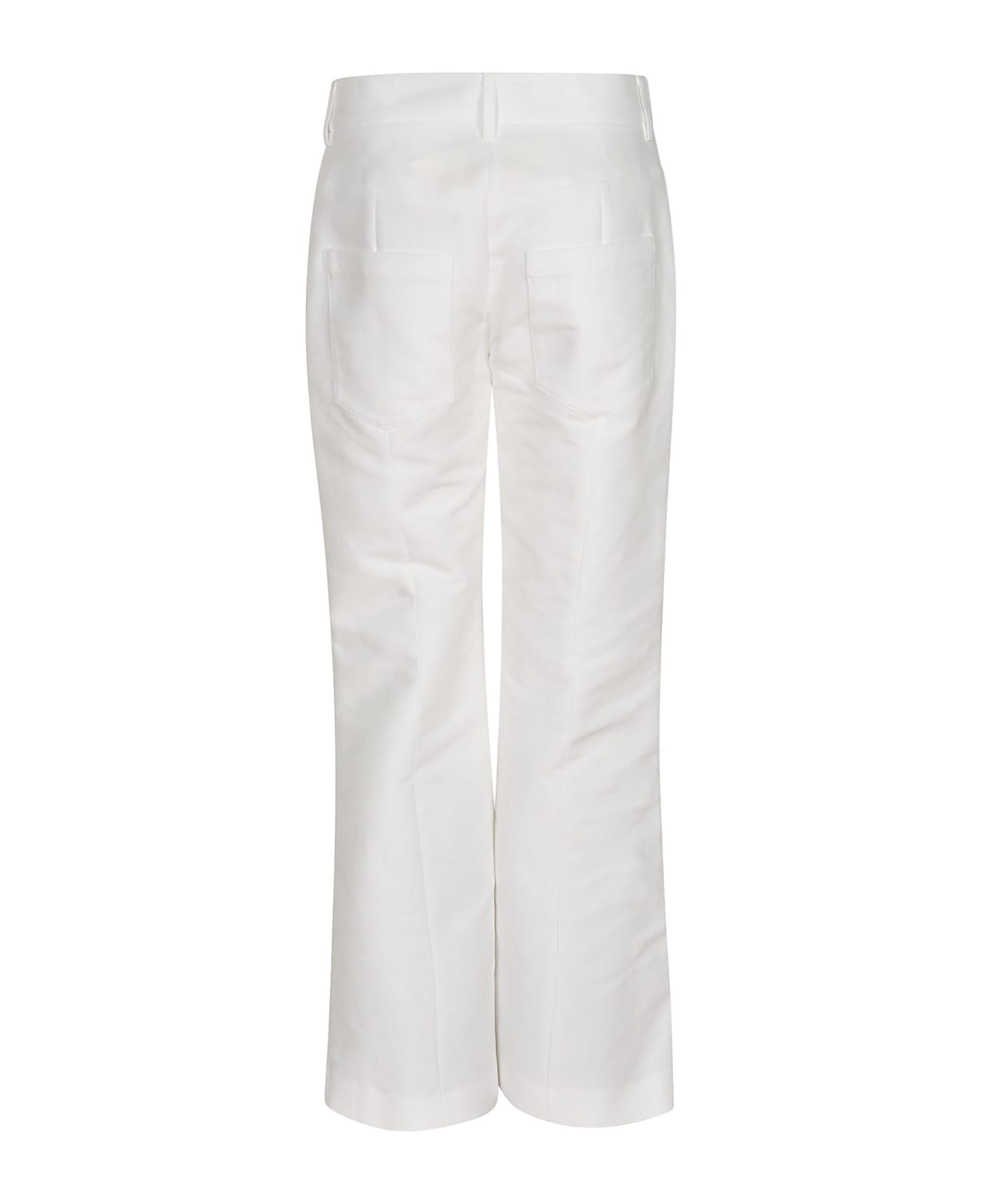 Marni Buttoned Straight Jeans - White