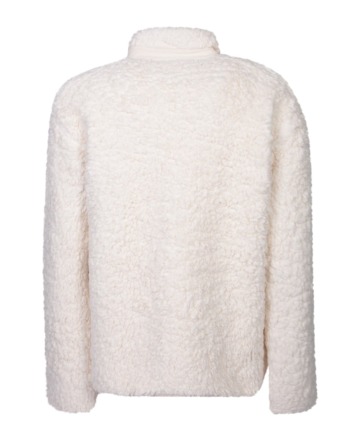 Jil Sander Fleece Ivory Sweatshirt - White