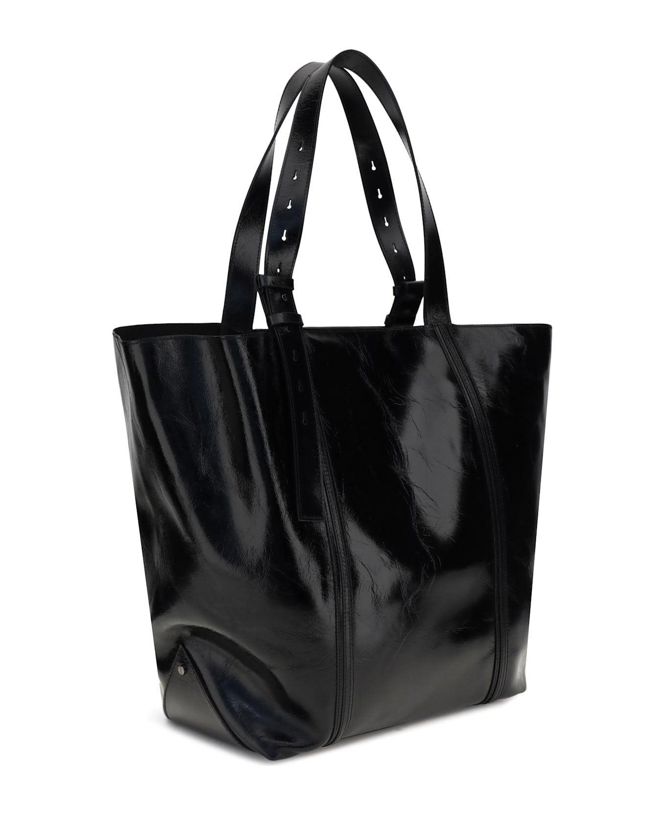 Golden Goose Glossy Leather Tote Bag