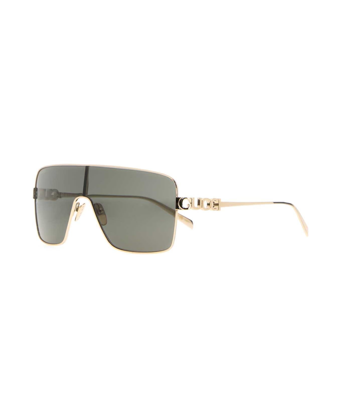 Gucci Platinum Metal Sunglasses - GOLDGREY