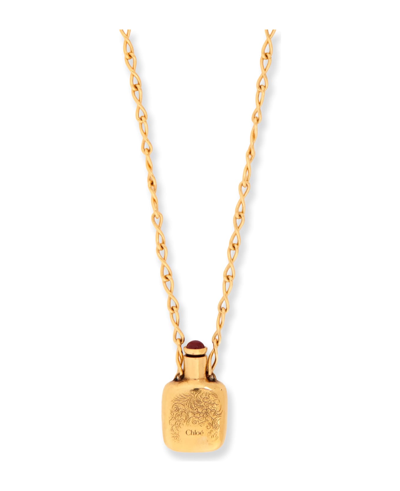 Chloé Elixir Metal Necklace - Vintagegold