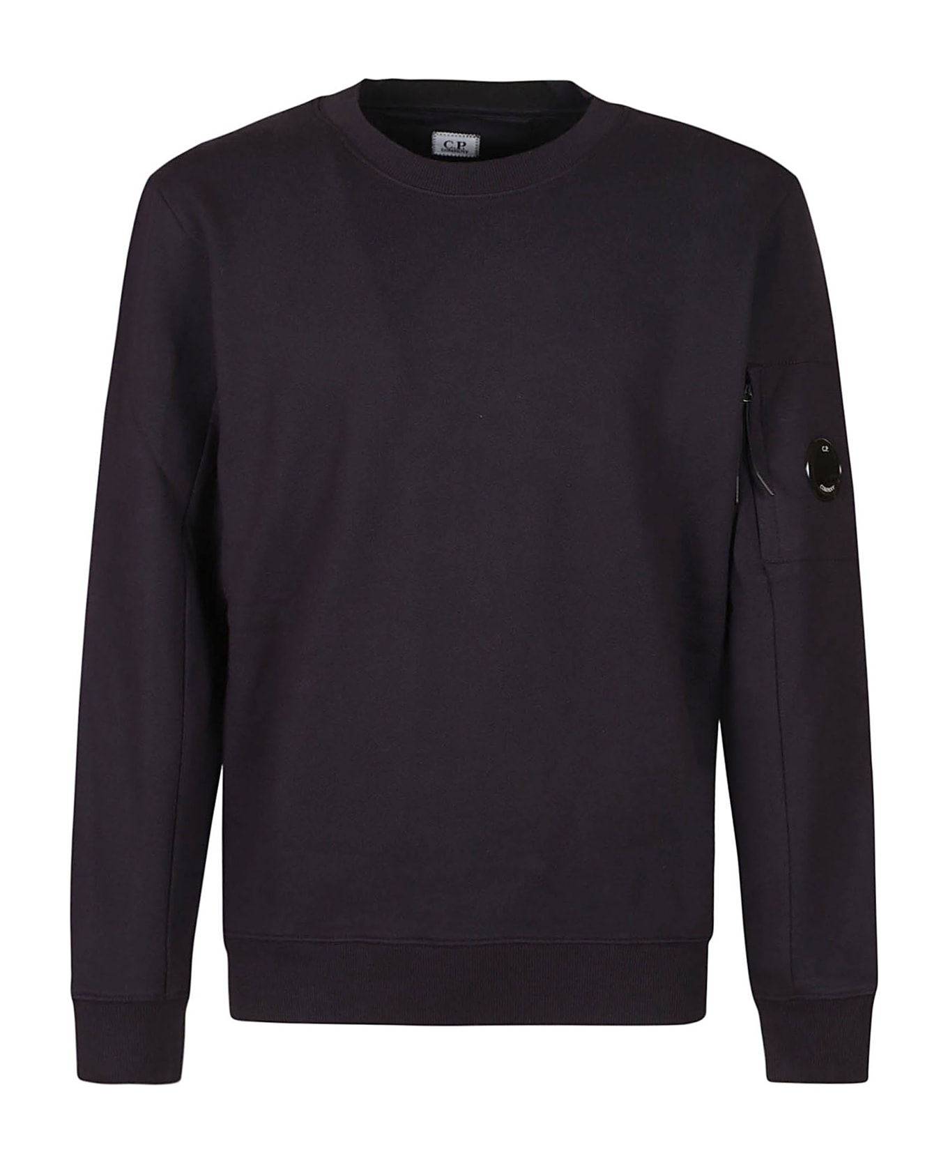C.P. Company Diagonal Raised Fleece Sweatshirt - TOTAL ECLIPSE フリース