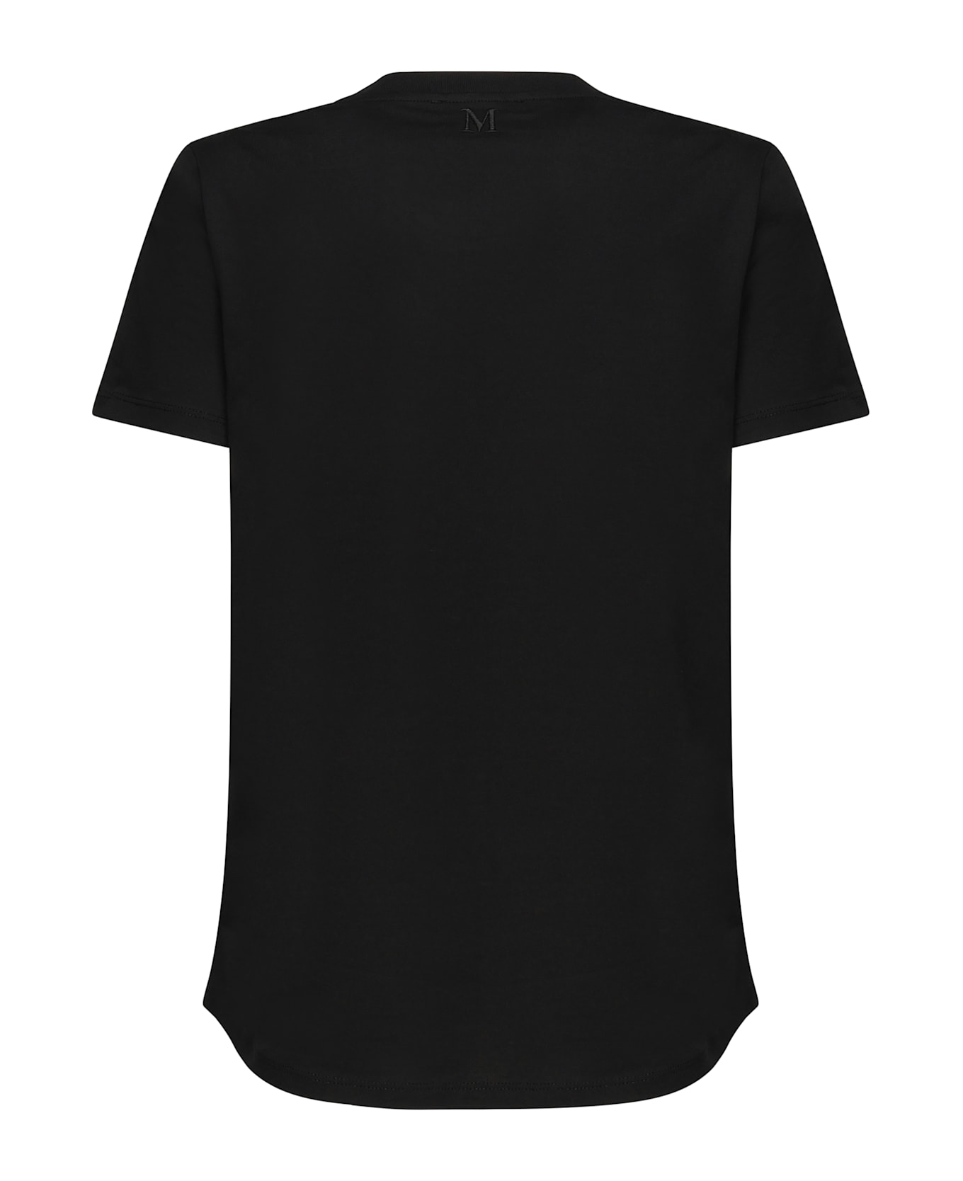 
S Max Mara Cotton T-shirt - Black