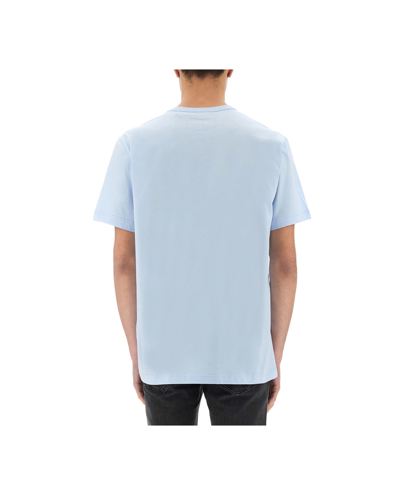 Belstaff T-shirt With Logo - BABY BLUE