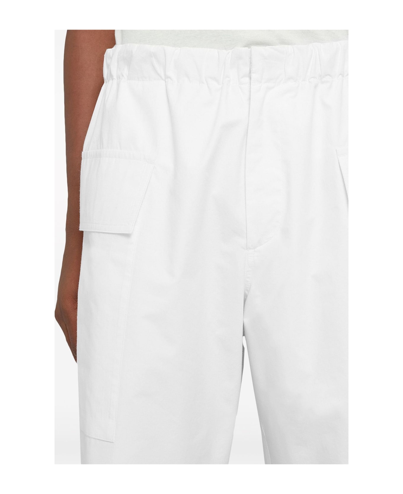 Jil Sander Shorts White - White