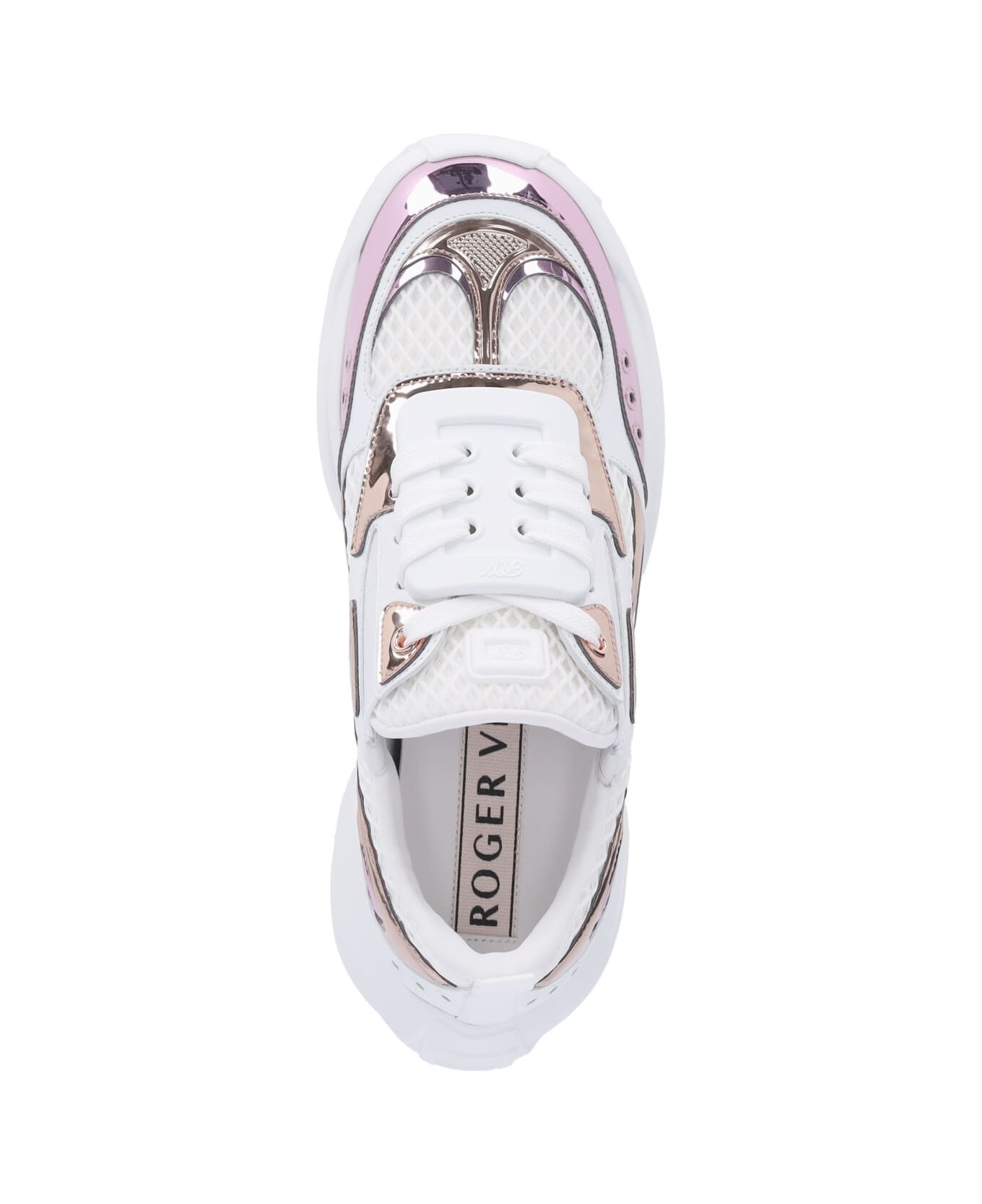 Roger Vivier 
viv
 On The Run Sneakers - White