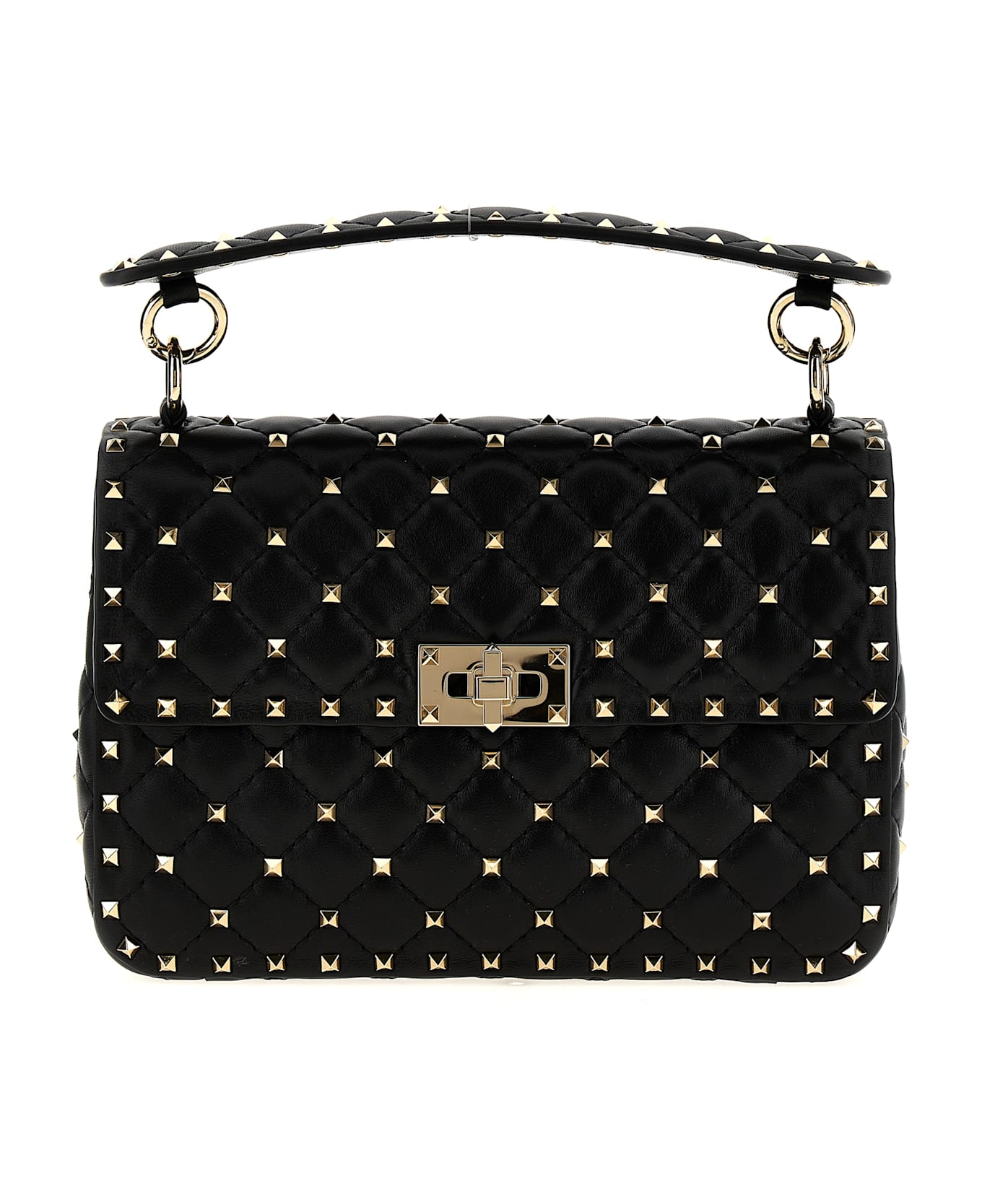 Valentino Garavani 
rockstud Spike
 Shoulder Bag - Black  