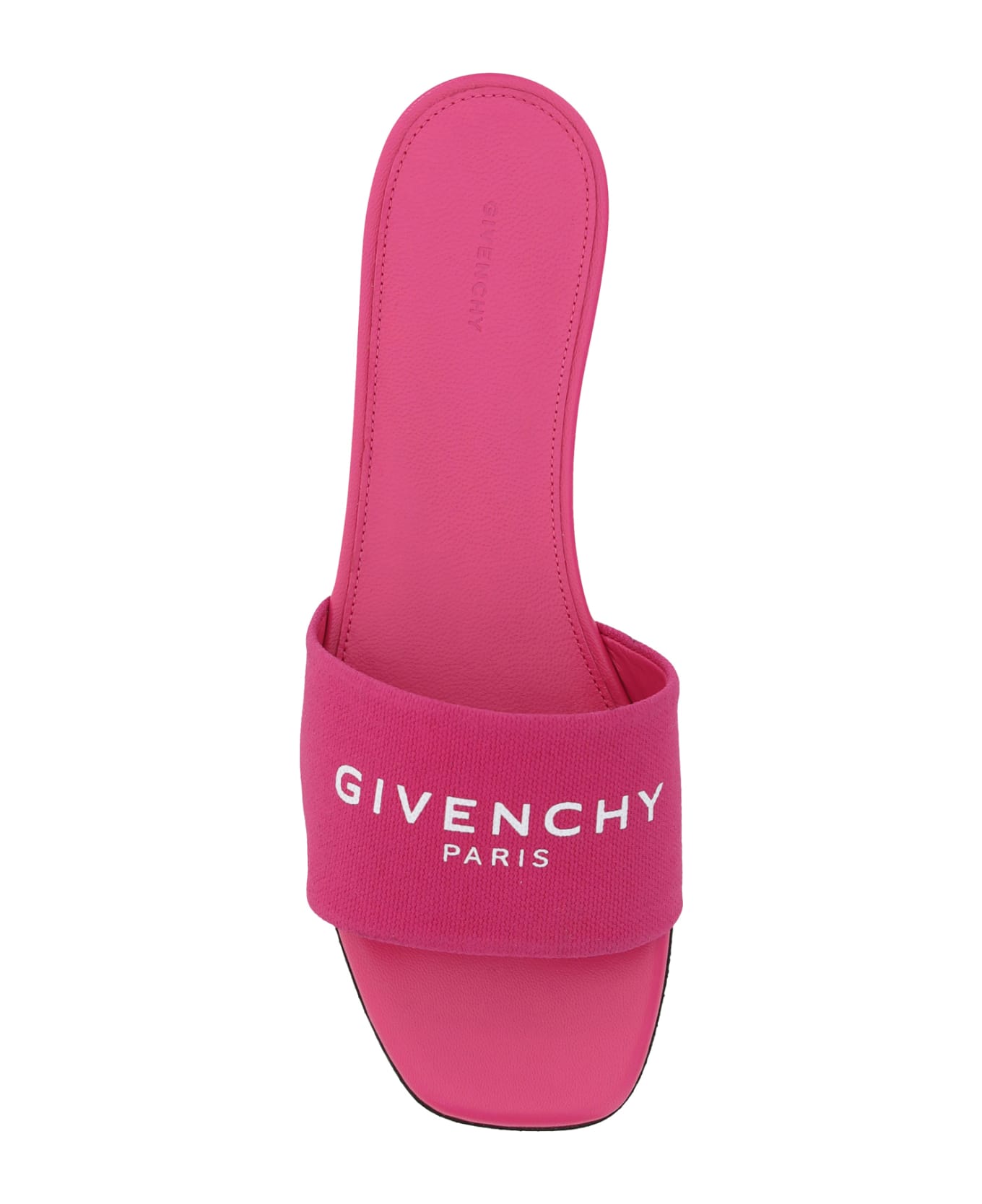 Givenchy 4g Flat Sandals - Neon Pink