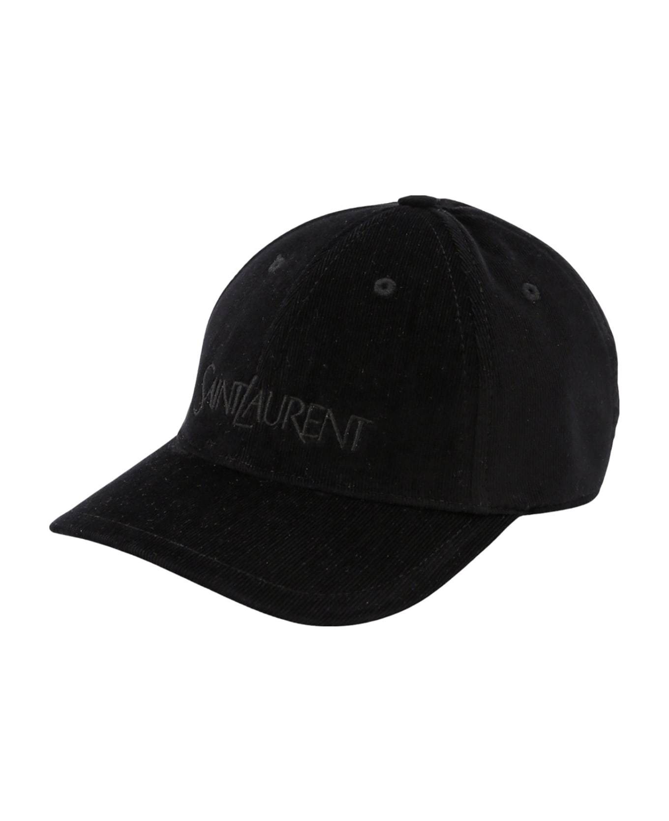 Saint Laurent Vintage Baseball Cap - Black 帽子