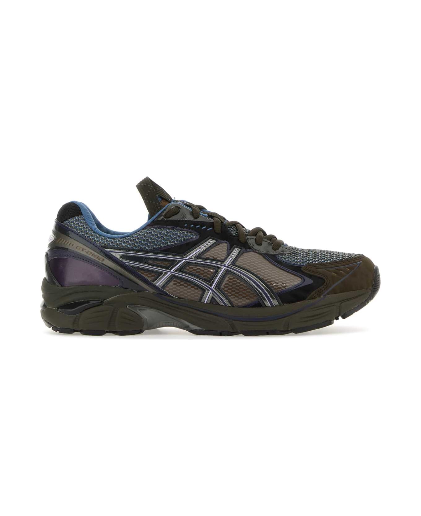 Asics Multicolor Mesh And Synthetic Leather Gt-2160 Sneakers - GREYFLOSSBROWNSTORM
