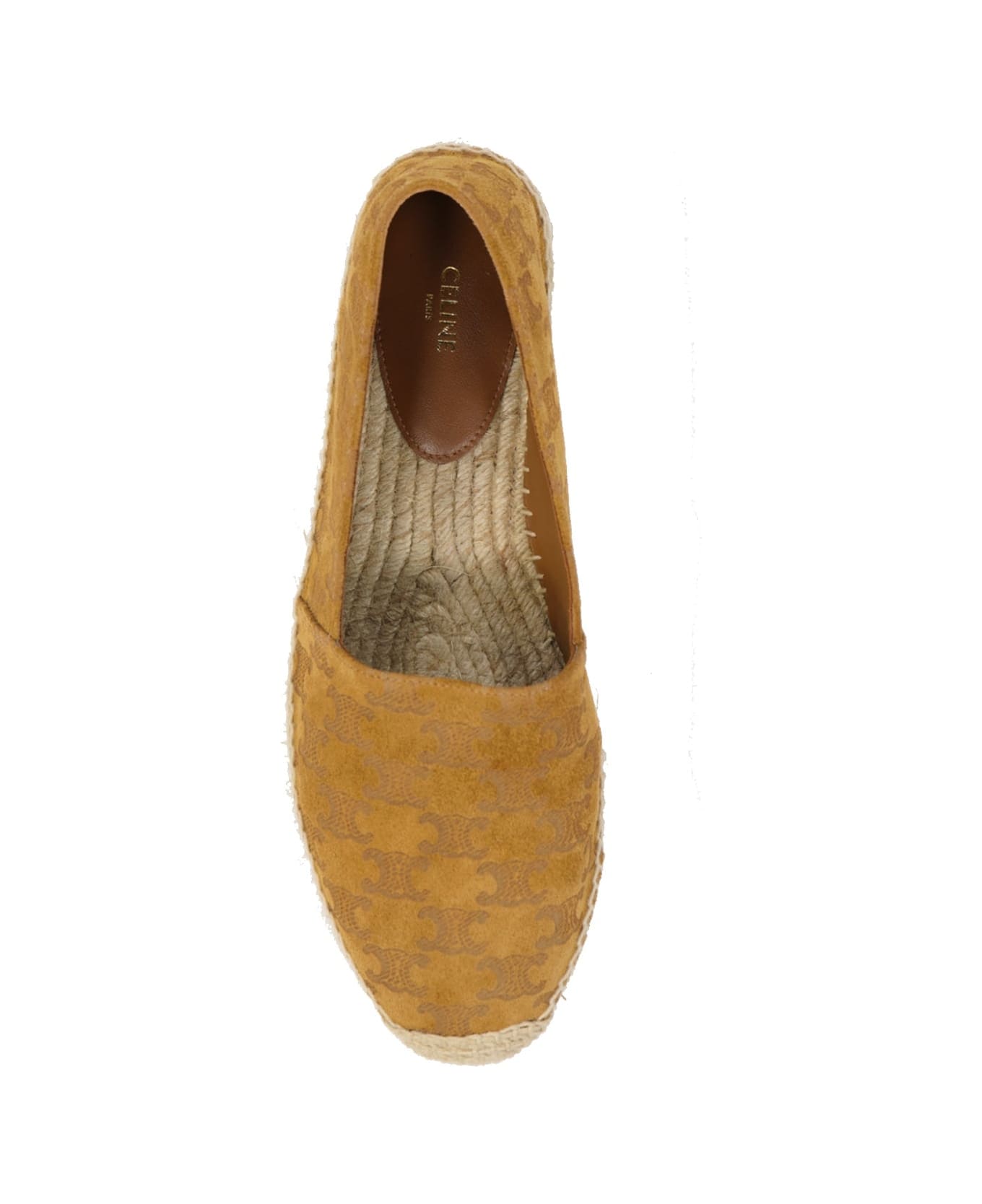 Celine Taillat Triomphe Suede Espadrilles - Brown