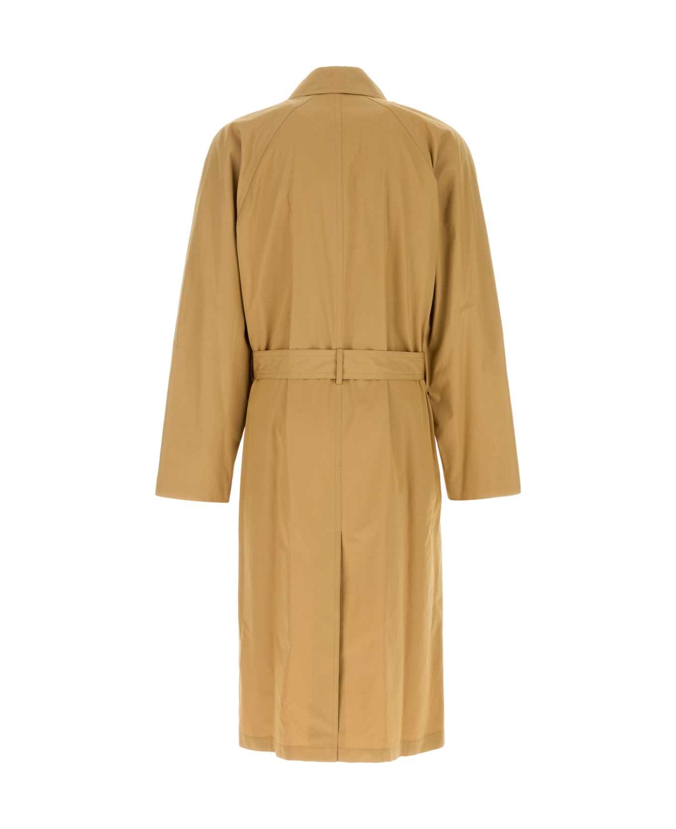 The Row Beige Cotton Kold Trench Coat - BROWN