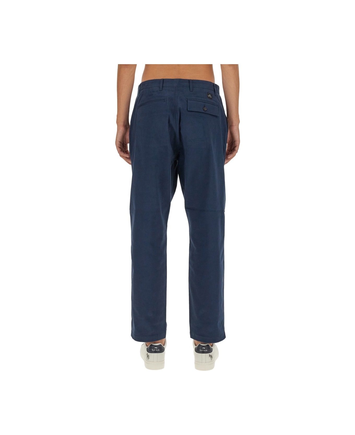 PS by Paul Smith Loose Fit Pants - BLUE