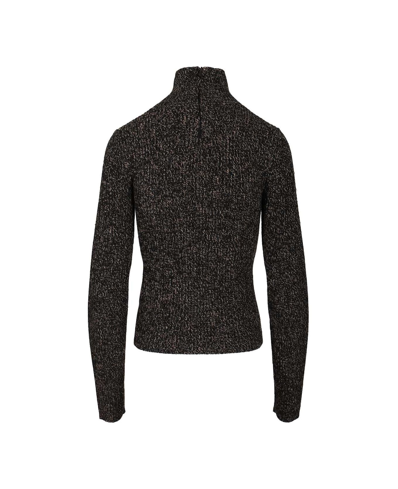 Max Mara Turtleneck Sweater - BLACK