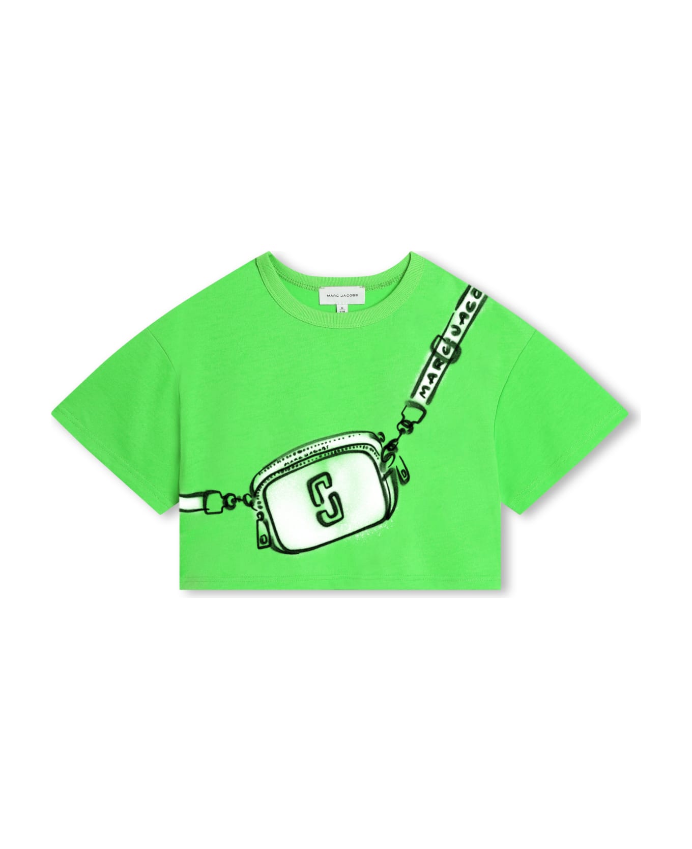 Little Marc Jacobs T-shirt Con Stampa - Verde Tシャツ＆ポロシャツ