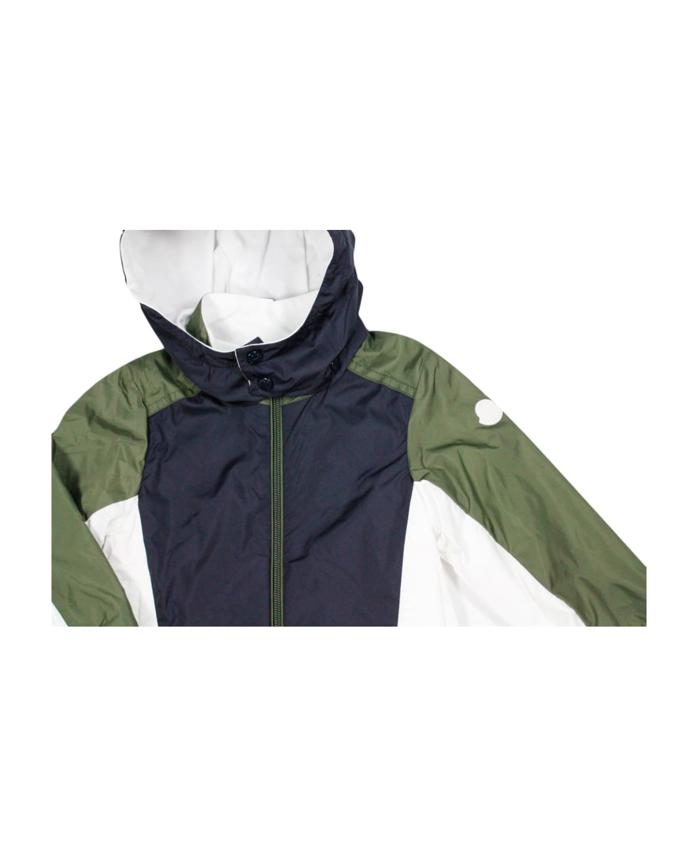 Moncler Windproof Baby Baratier Jacket - Green コート＆ジャケット