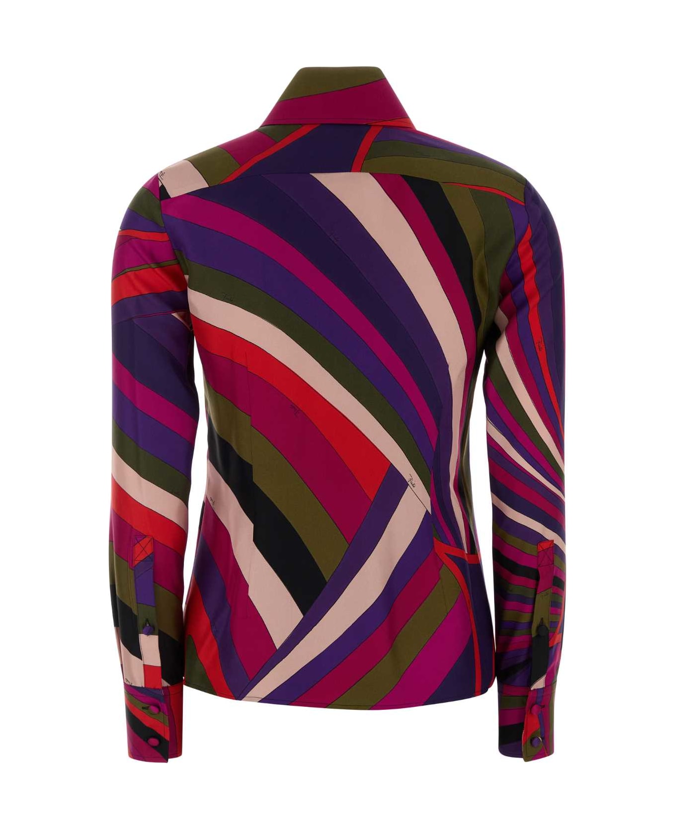 Pucci Printed Silk Shirt - MUTICOLOR