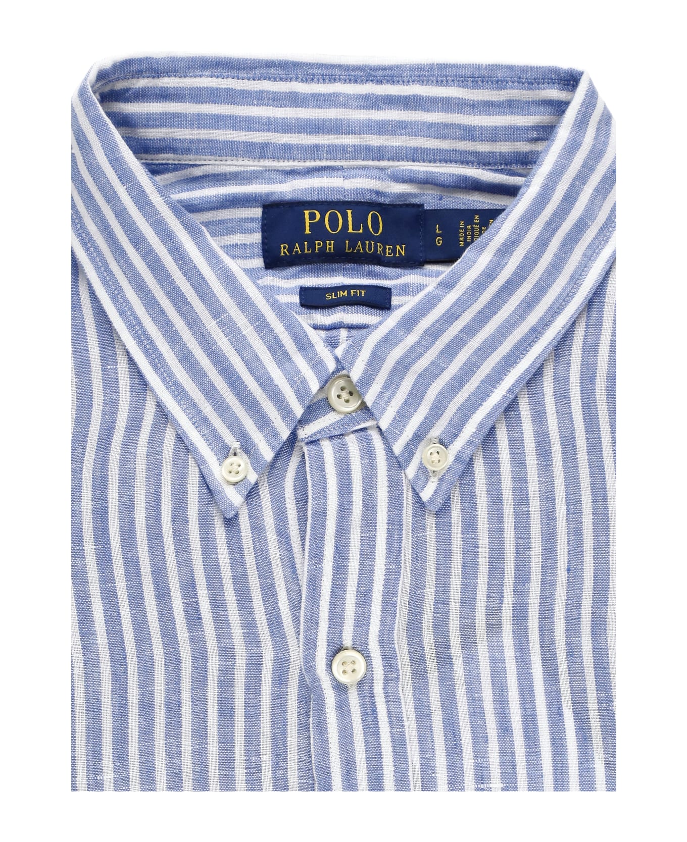 Polo Ralph Lauren Pony Shirt Shirt - BLUE/WHITE