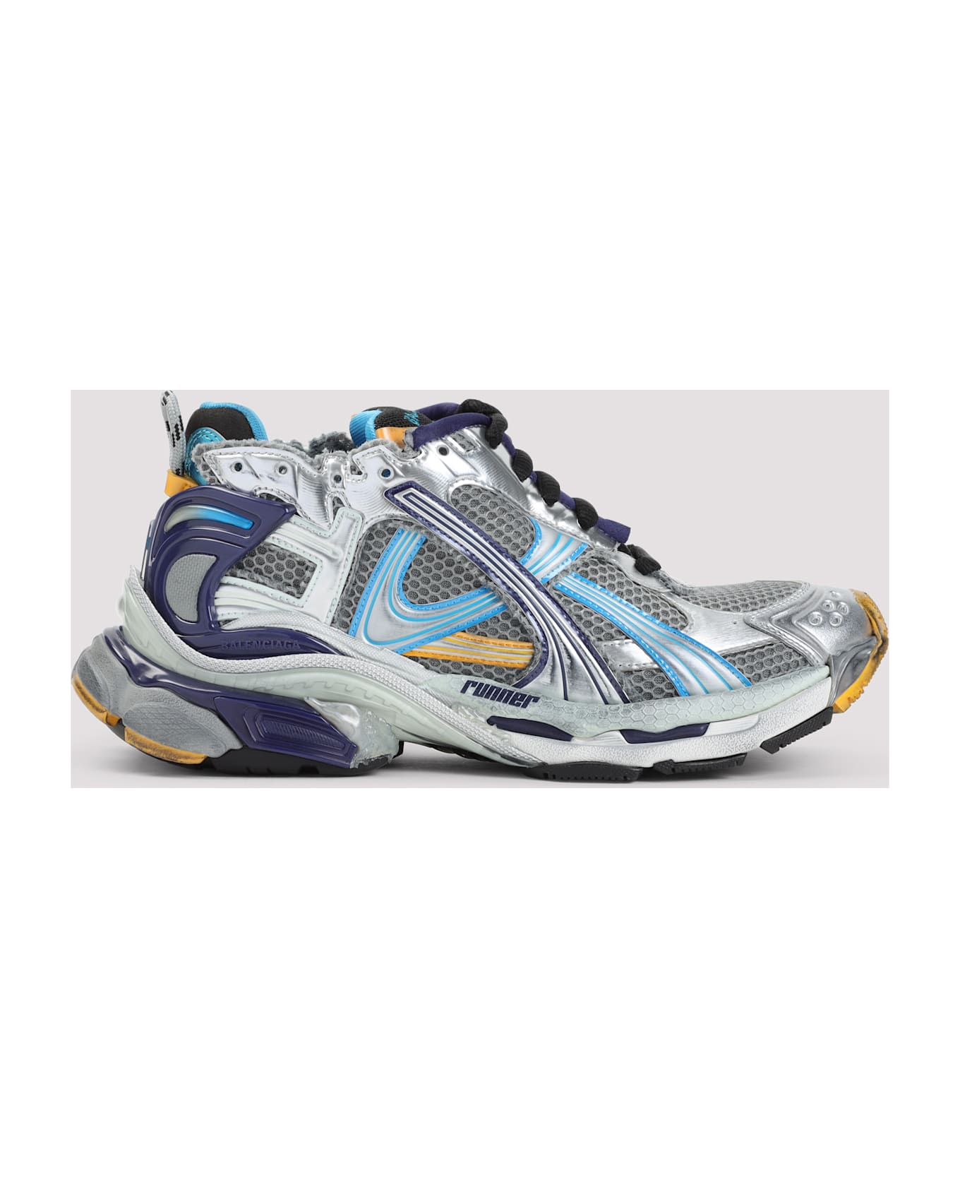 Balenciaga Runner - Grey Blue Orange