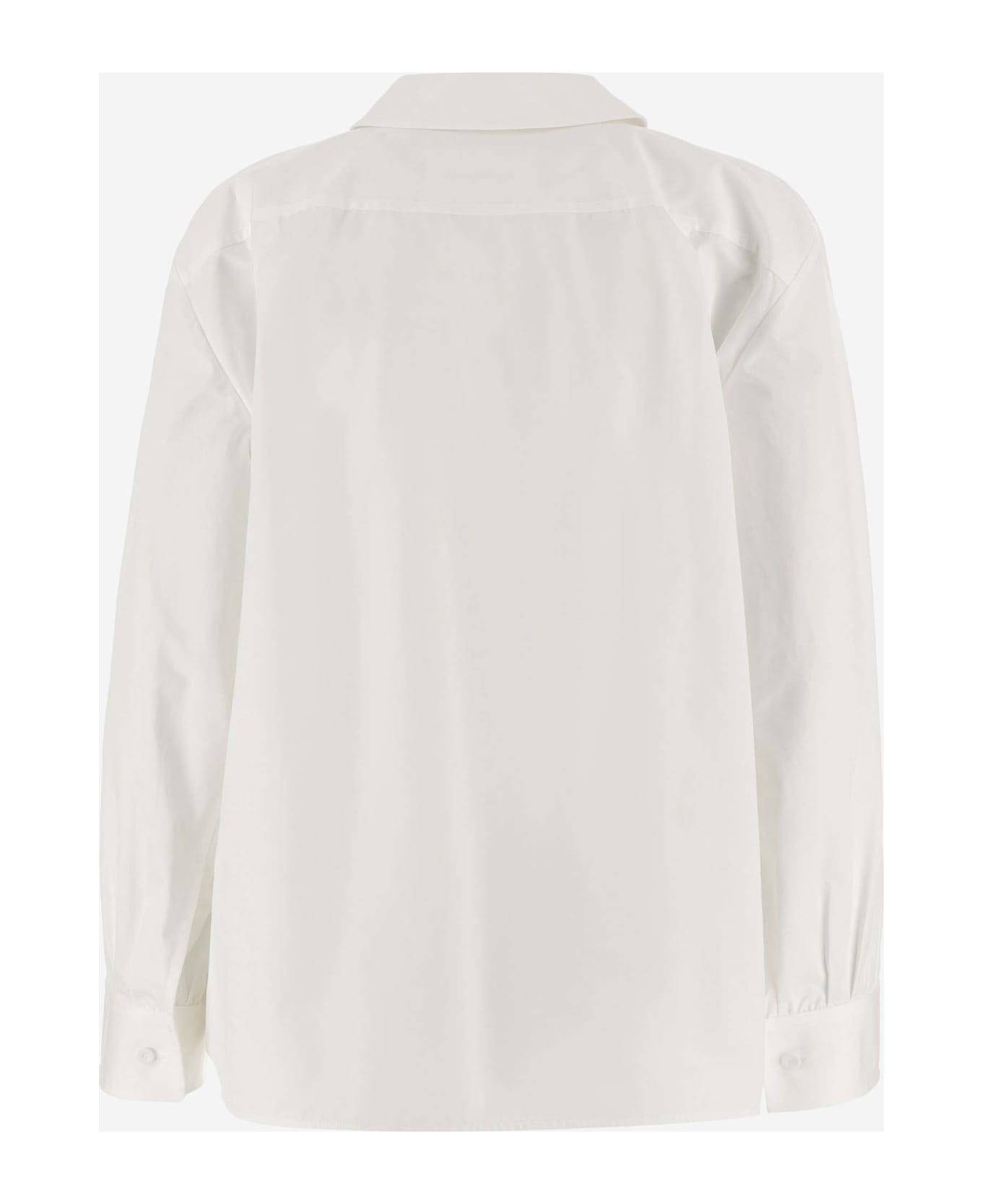 Jil Sander Cotton Shirt - White シャツ