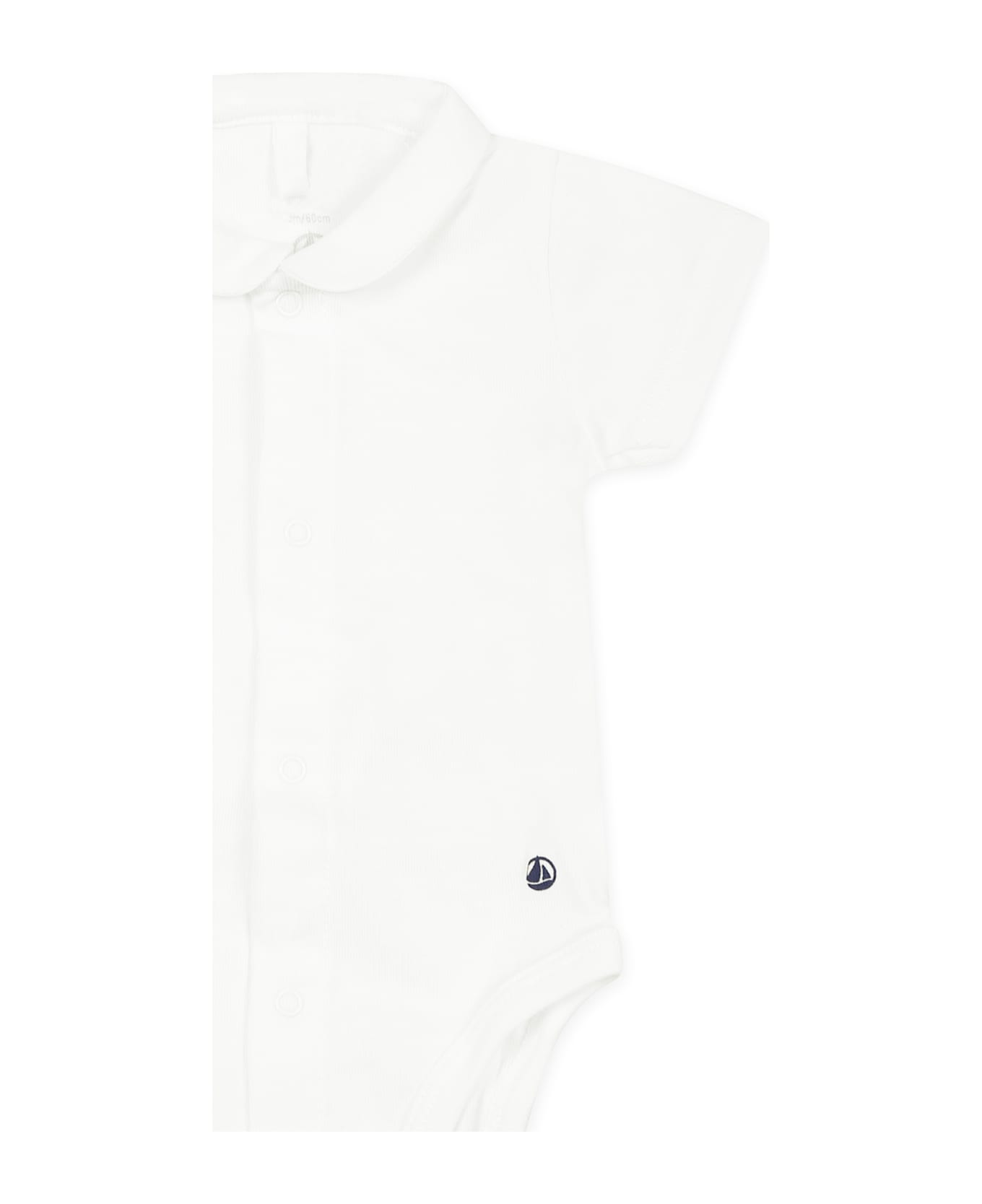 Petit Bateau White Bodysuit For Babykids - White