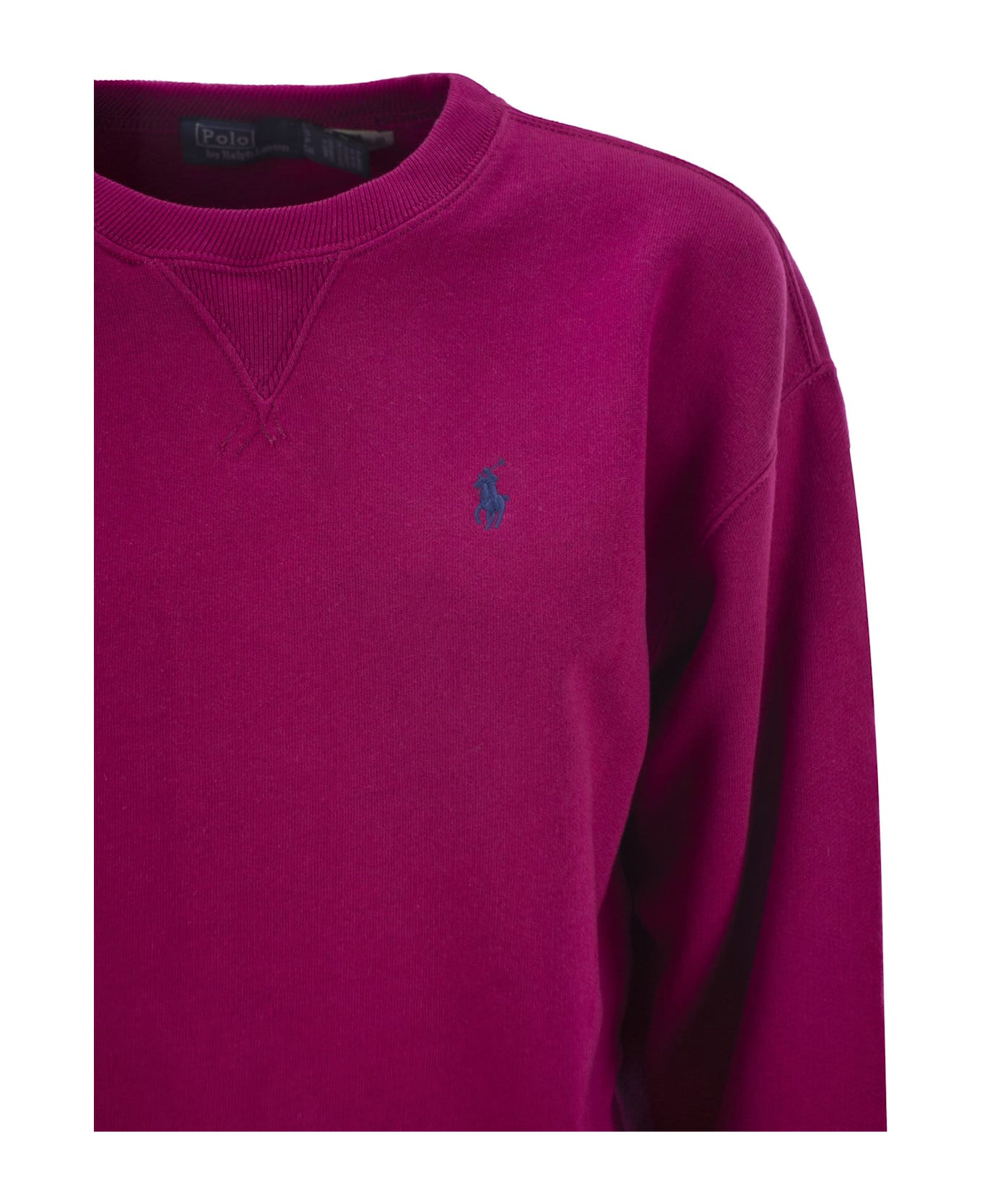 Polo Ralph Lauren Crewneck Sweatshirt - Fuchsia