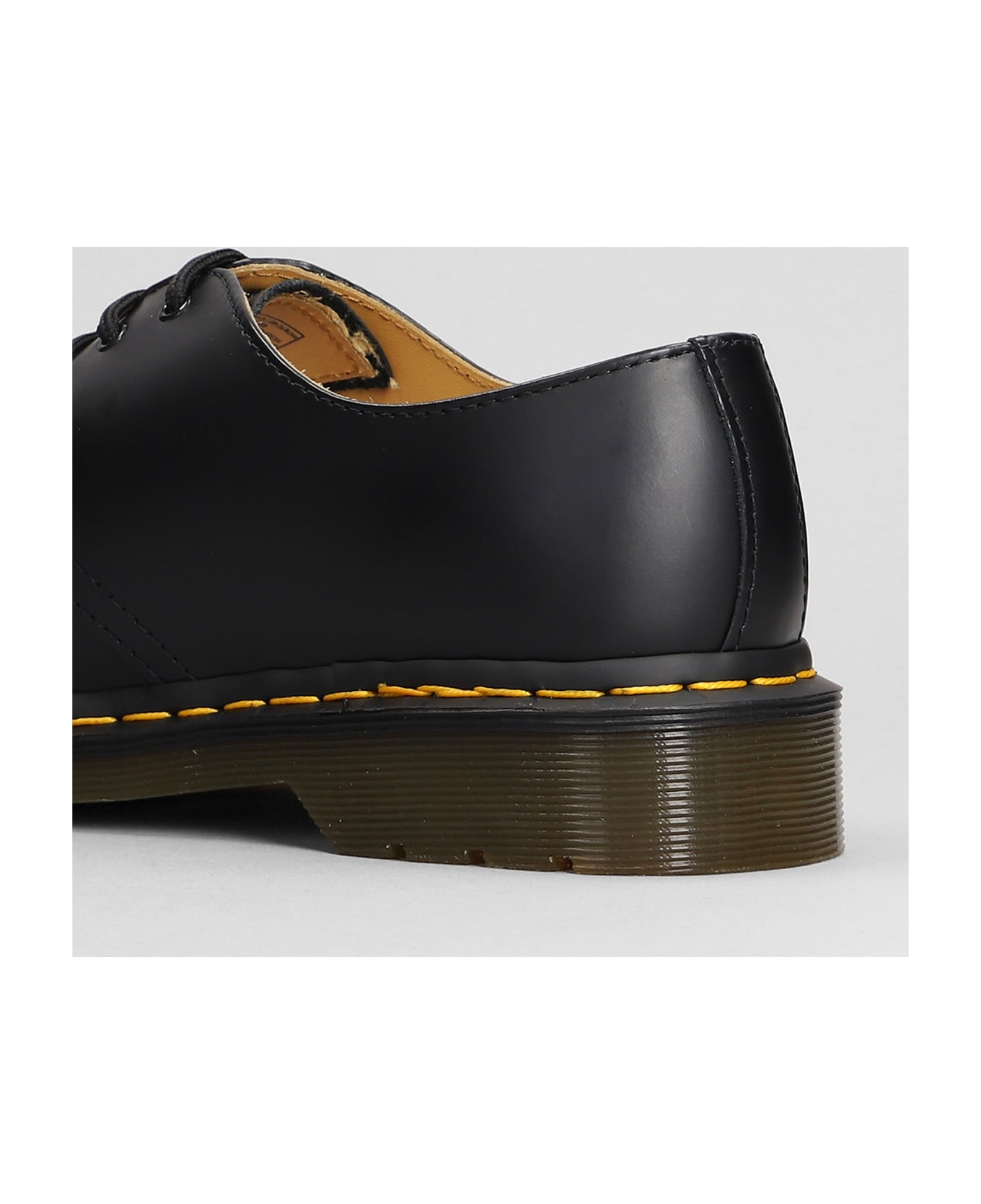 Dr. Martens 1461 Lace Up Shoes isabel In Black Leather - black