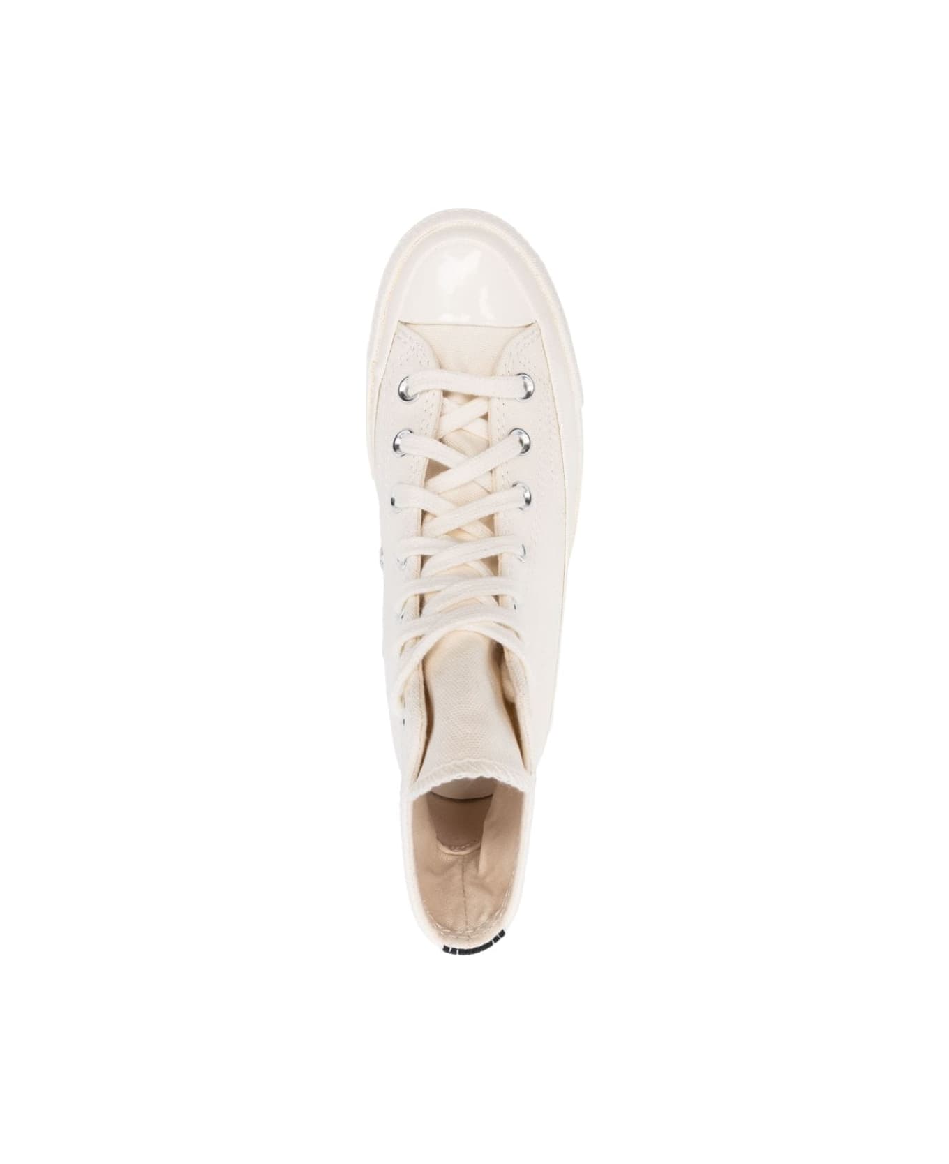 Comme des Garçons Chuck Taylor Red Heart Sneakers - Beige