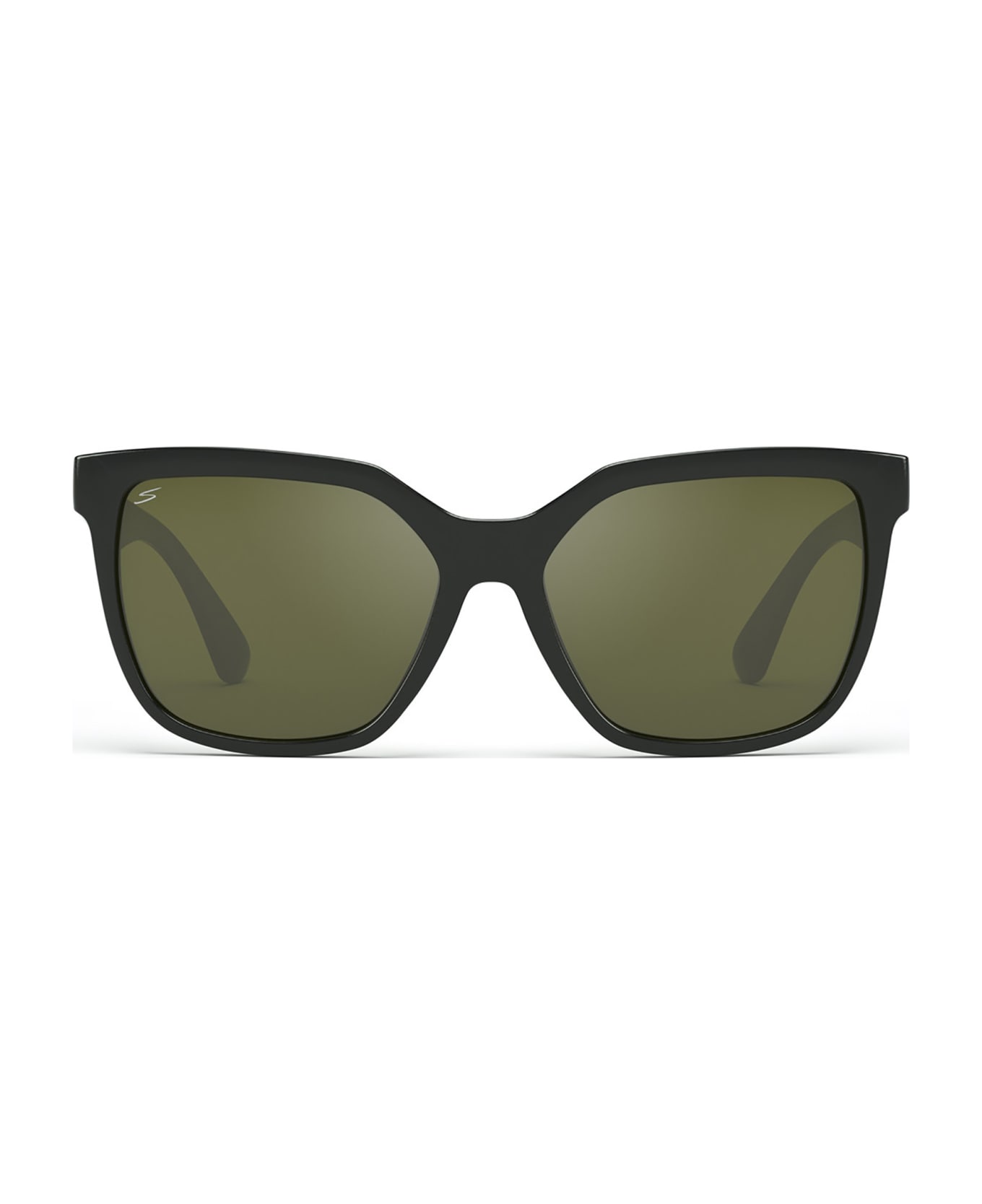 Serengeti Eyewear WAKOTA SHINY BLACK / SATURN PO Sunglasses - Wakota