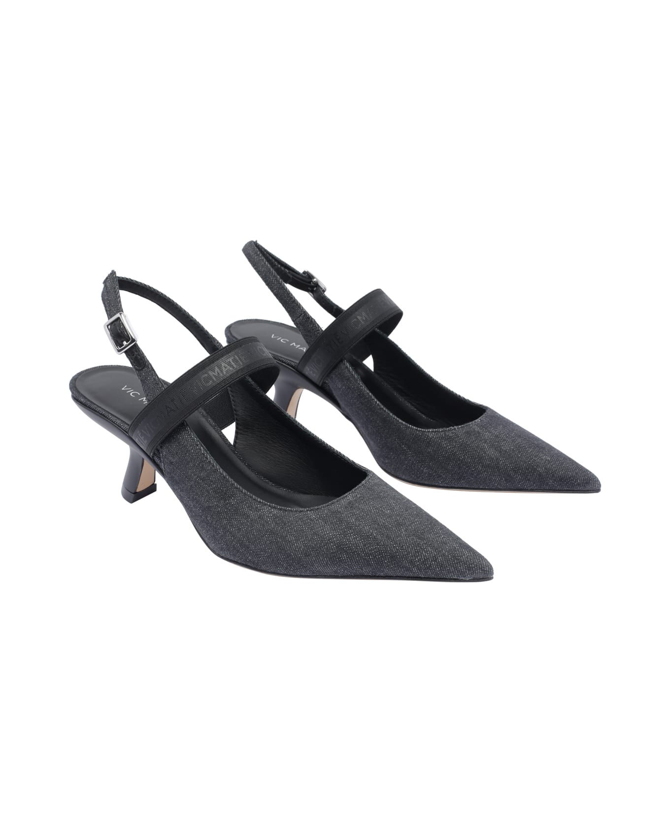 Vic Matié Slingback - Charcoal
