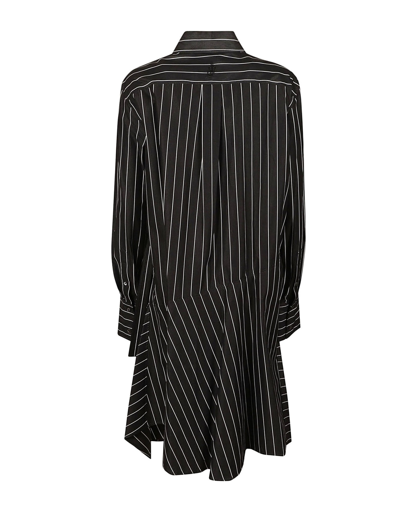 J.W. Anderson Deconstructed Shirt Dress - Black