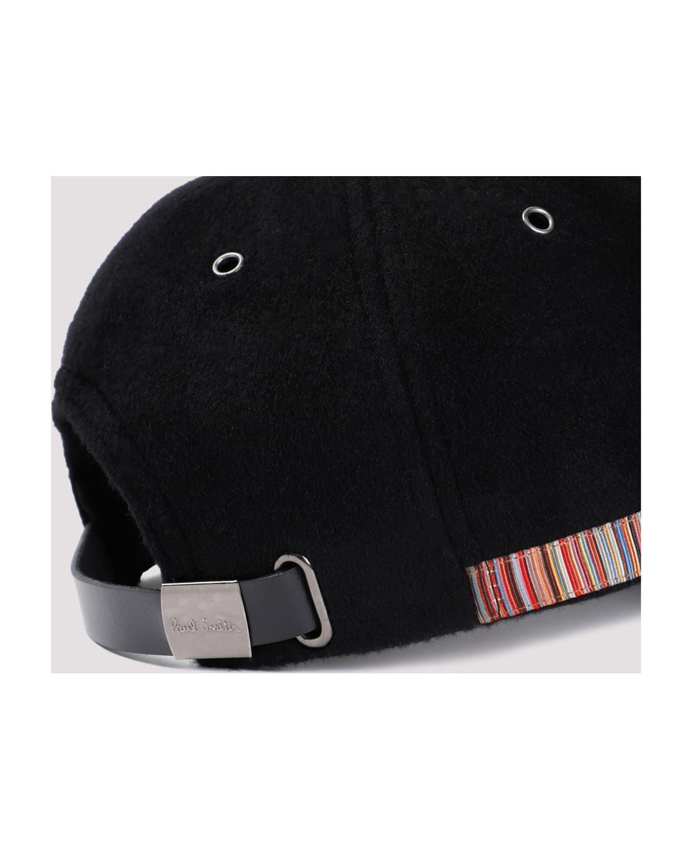 Paul Smith Signature Trim Cap - Black