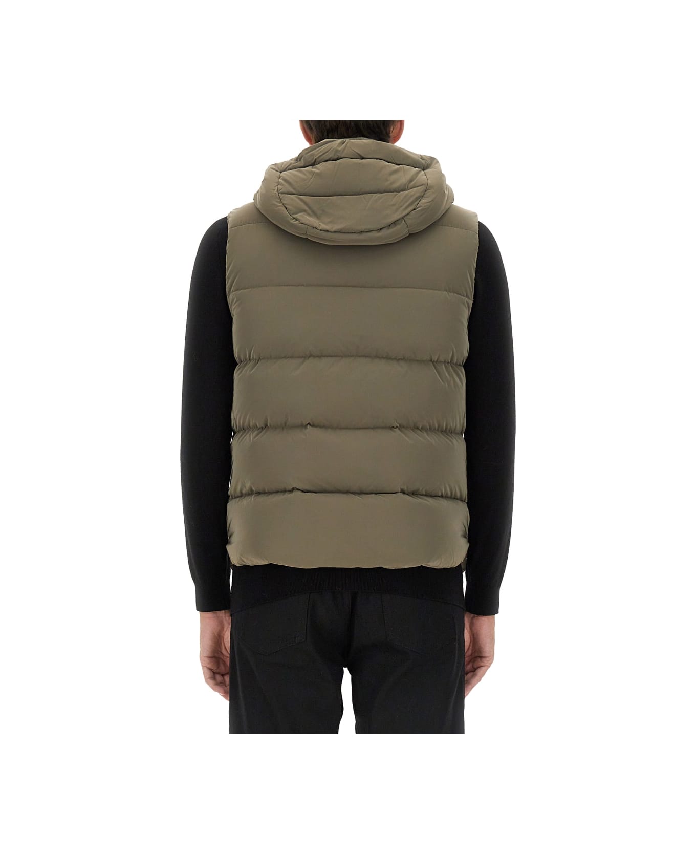 Moorer "fire" Padded Vest - GREEN