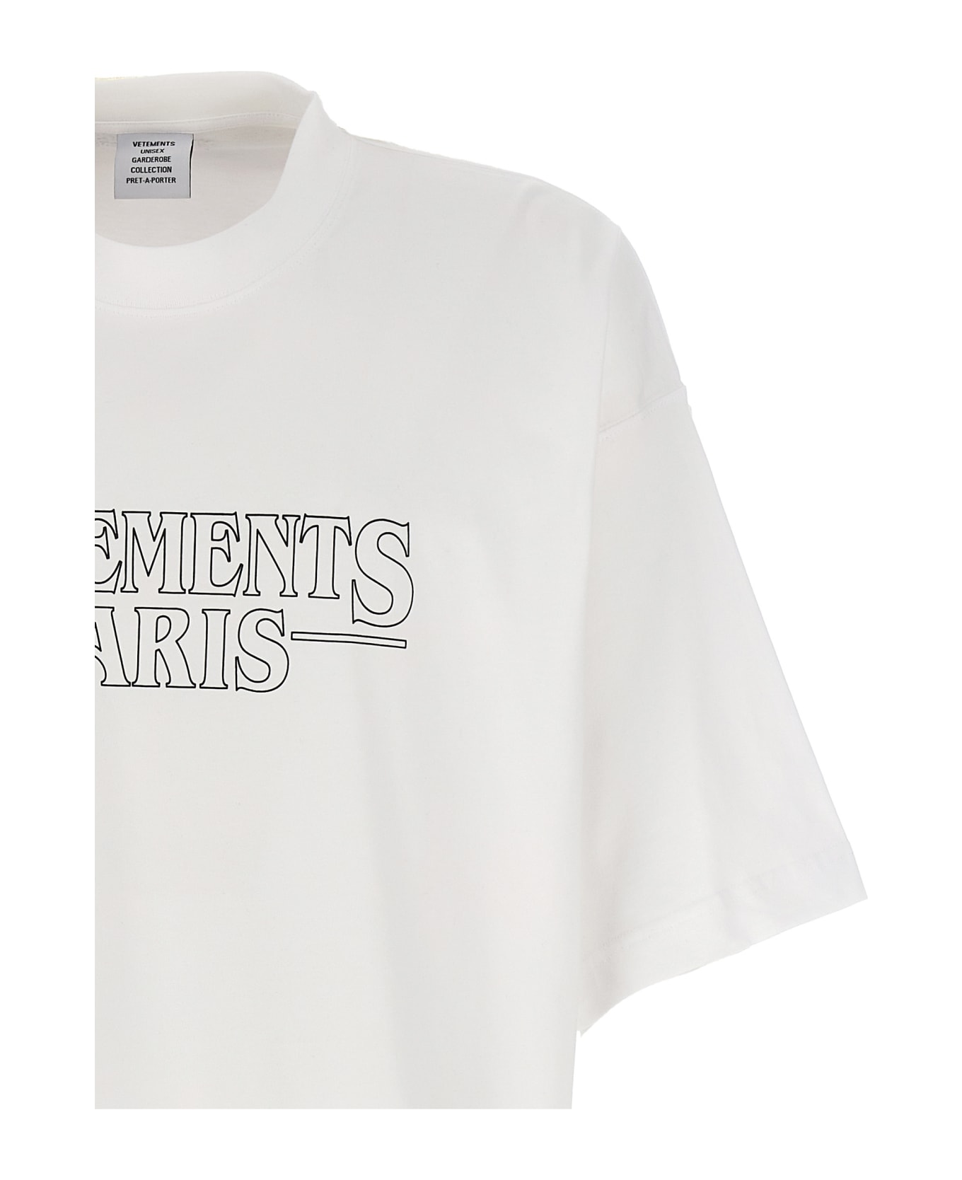 VETEMENTS Logo T-shirt - White