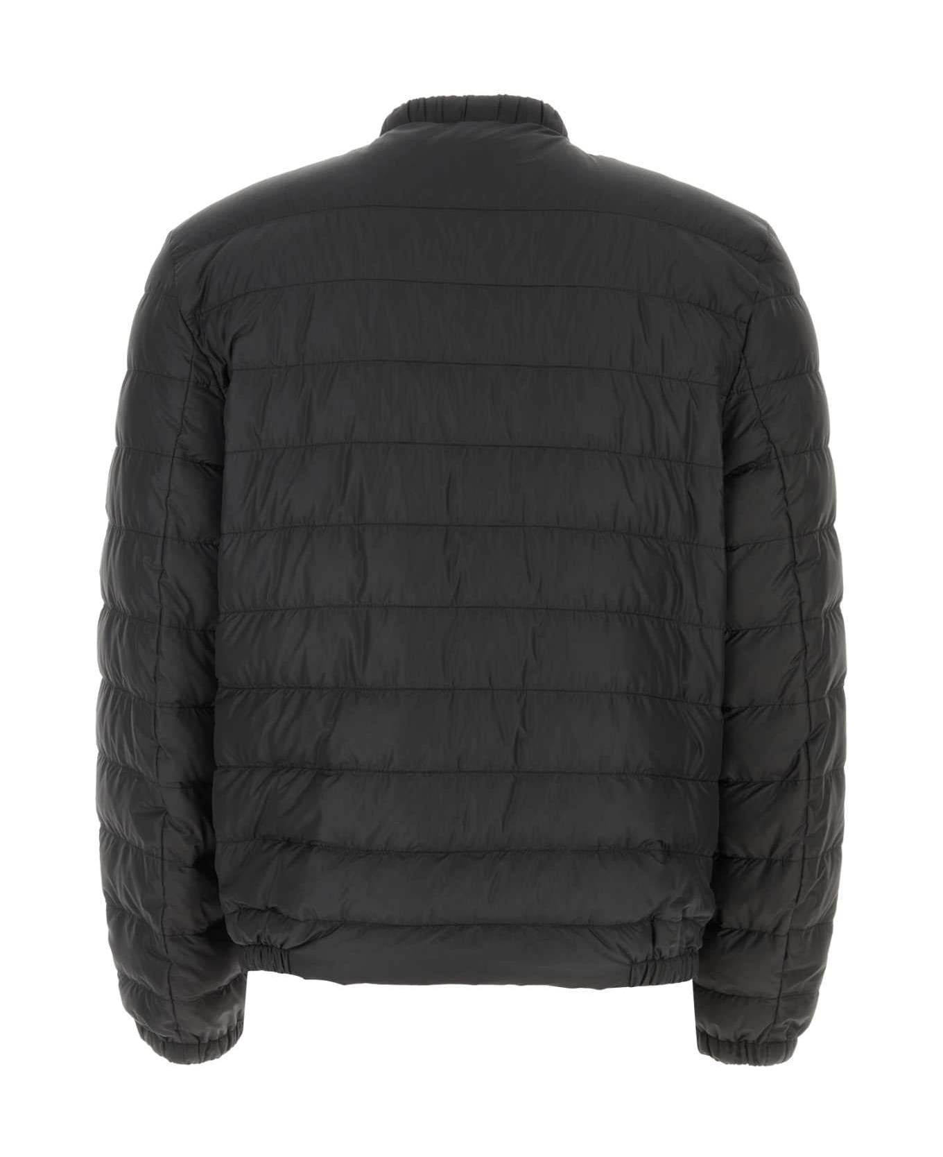 Prada Black Polyester Down Jacket - NERO