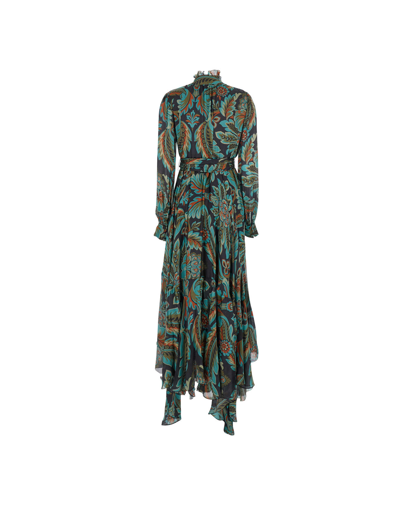 Etro Lonf Dress - Multicolor