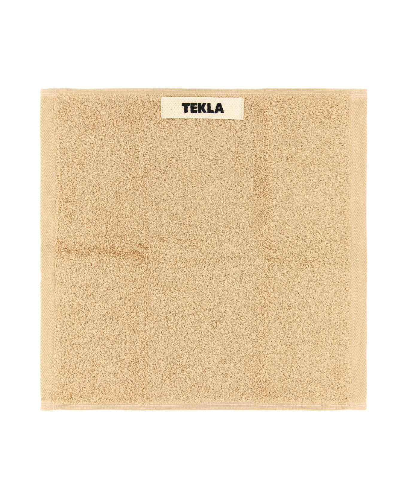 Tekla Beige Terry Washcloth - SIENNA