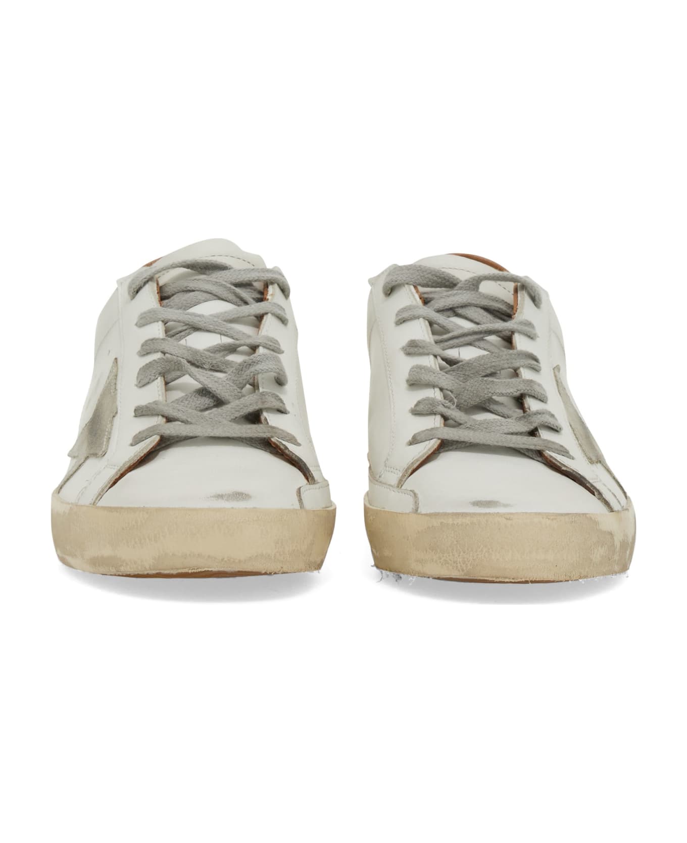 Golden Goose Superstar Sneaker - White/ice/light brown