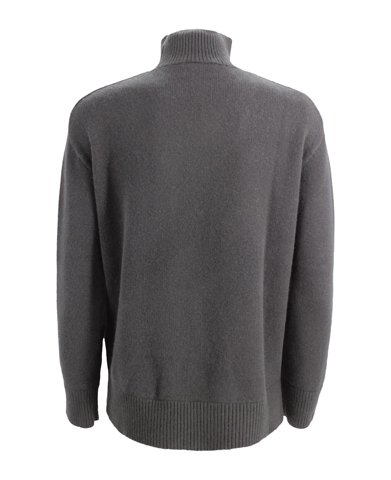 Be You Cashmere Turtleneck Sweater - Black
