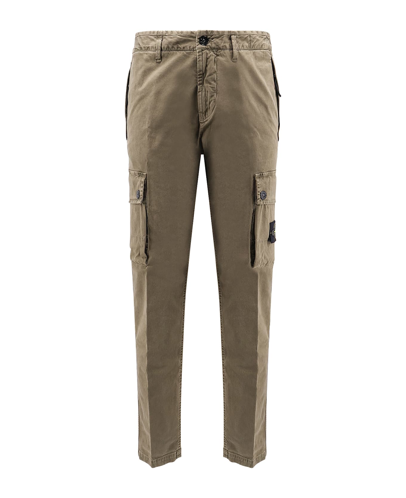 Stone Island Organic Cotton Trousers - MULTICOLOUR
