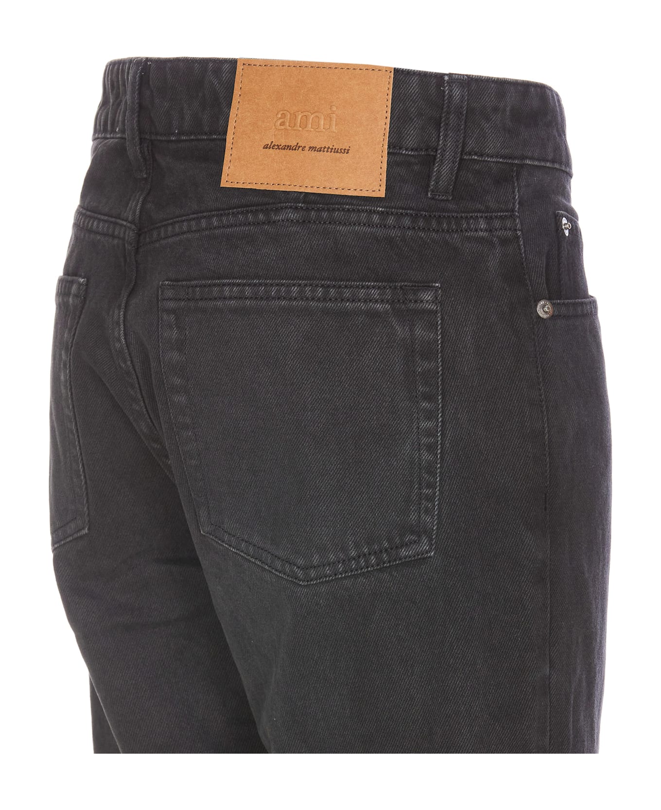 Ami Alexandre Mattiussi Classic Fit Jeans - Black