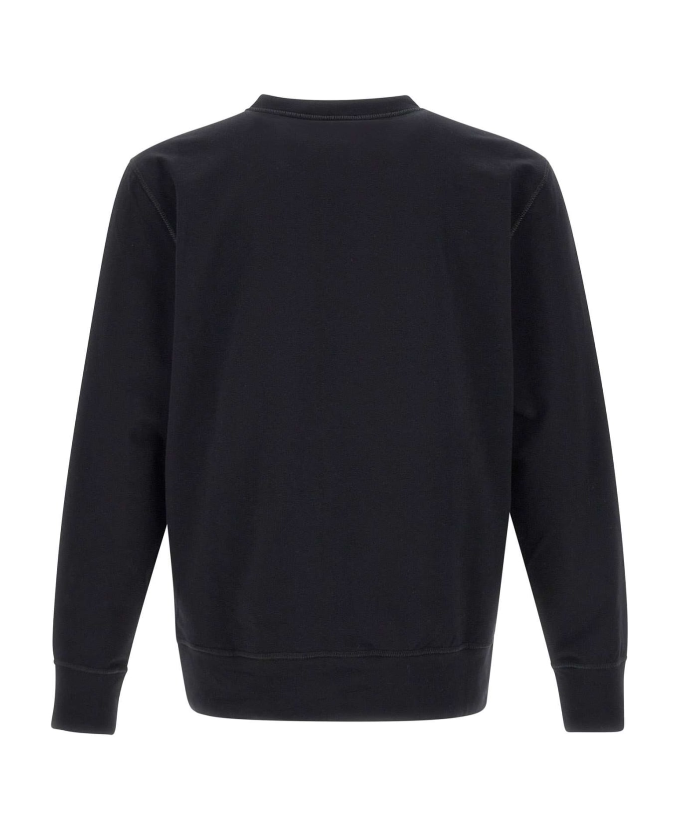 Kiton Cotton Sweatshirt - BLACK