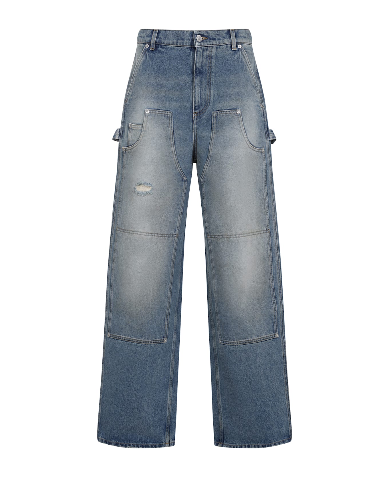 Moschino Cotton Jeans - Blu