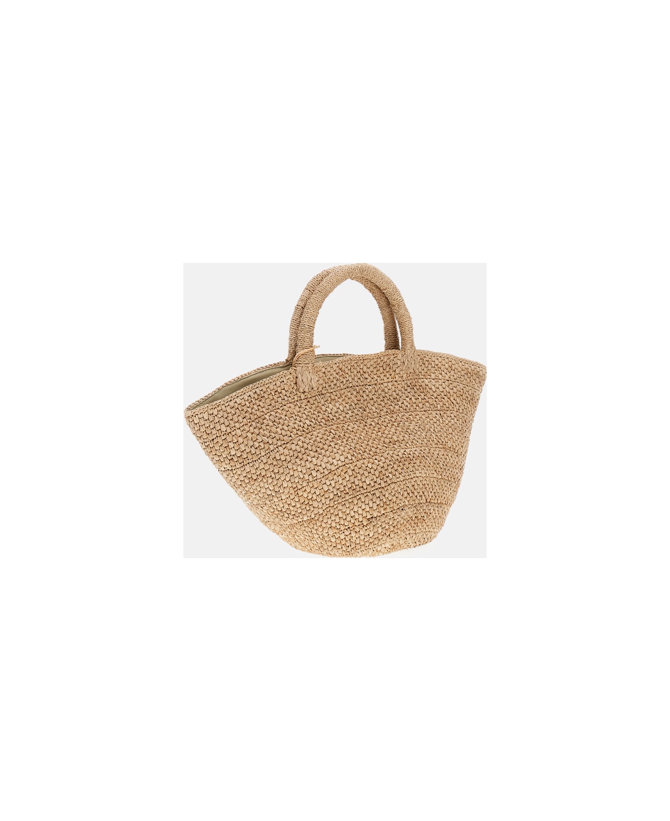 Ibeliv Small Raffia Bag - Beige