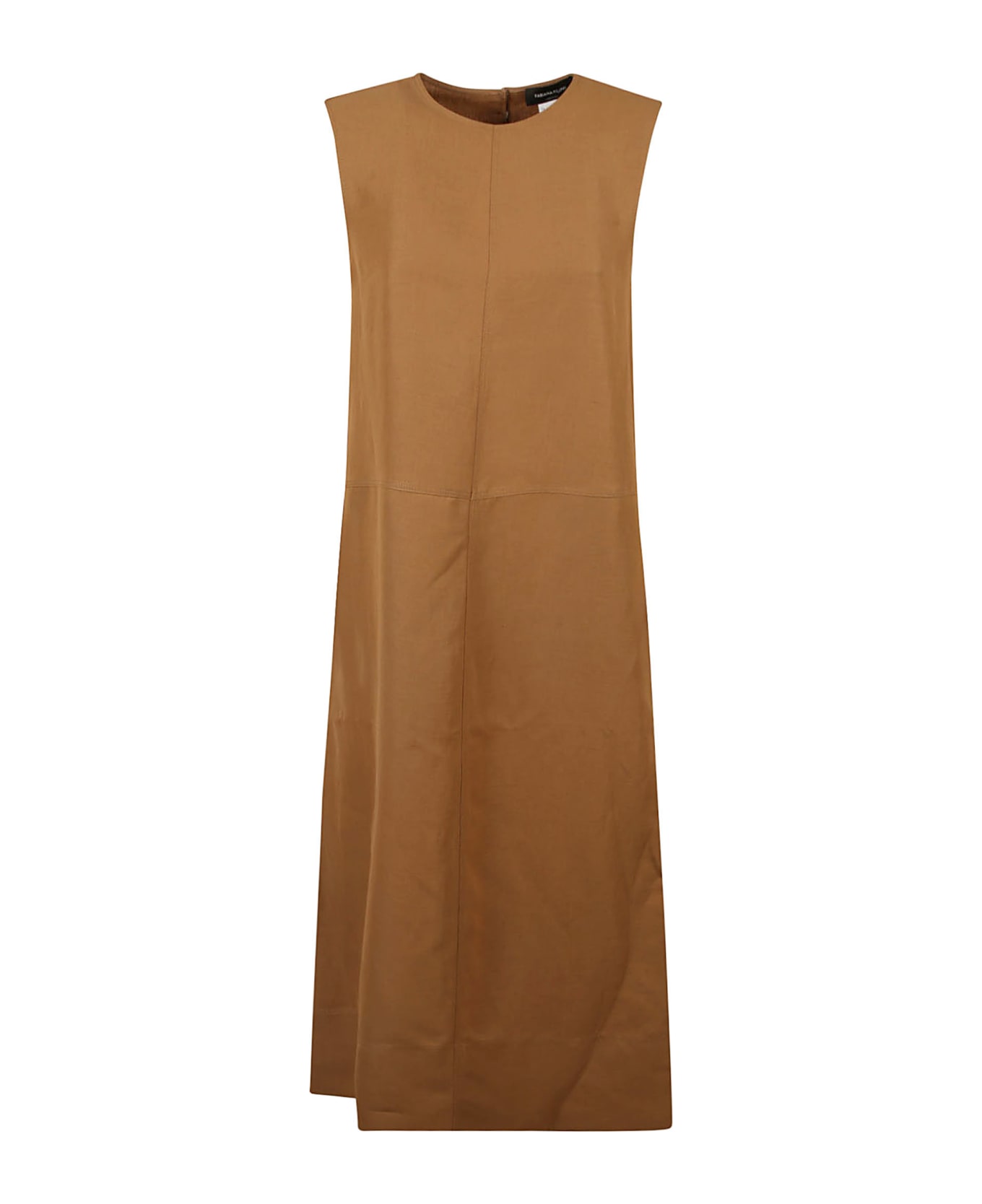 Fabiana Filippi Loose Fit Sleeveless Dress - Desert