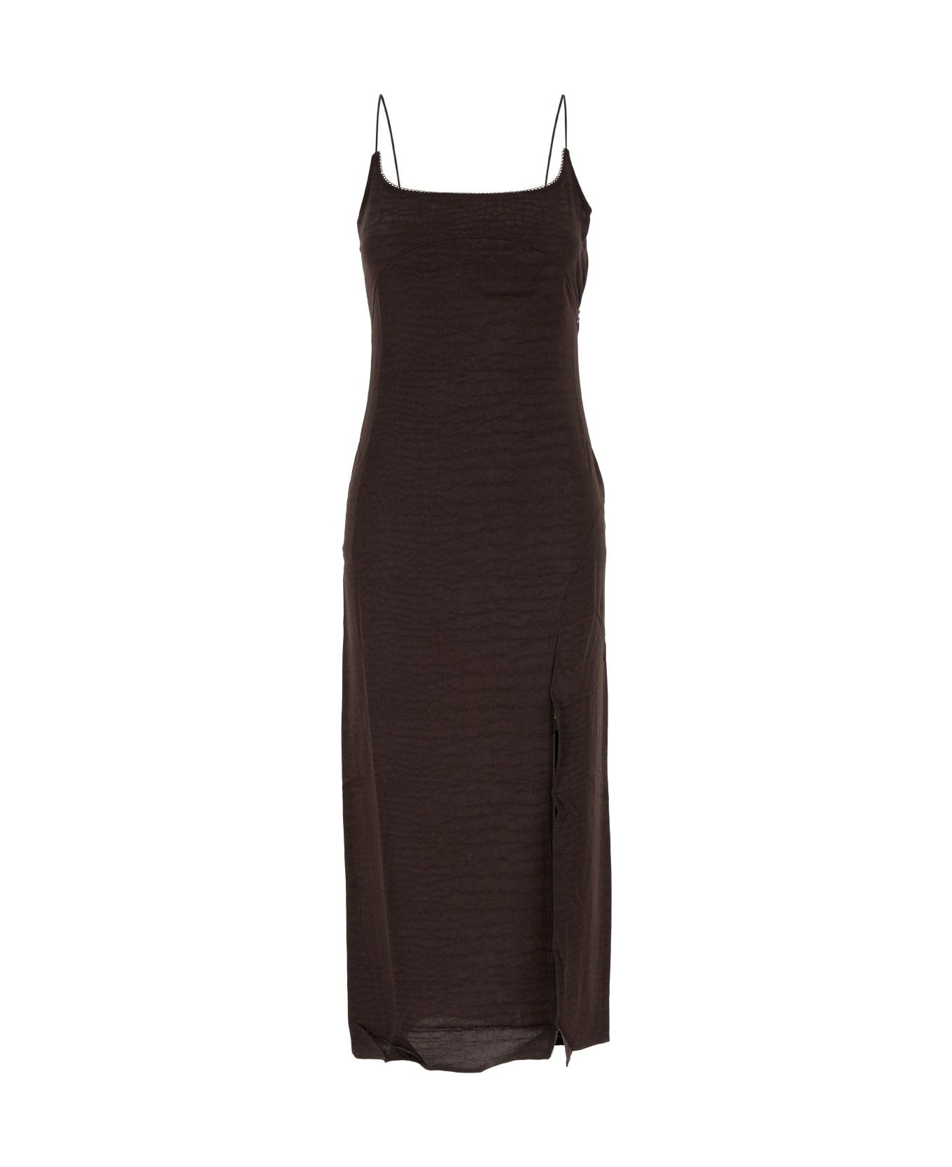 Jacquemus La Robe Notte - CROCOBROWN
