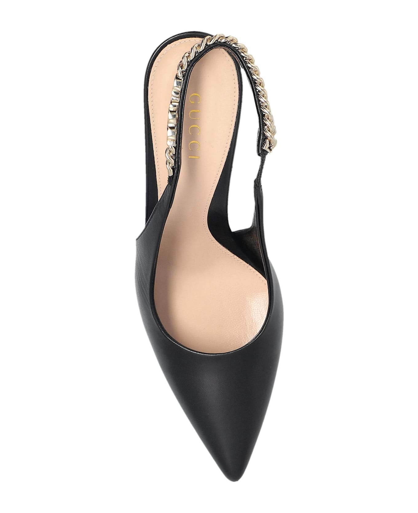 Gucci Leather Heeled Shoes Signoria - Black
