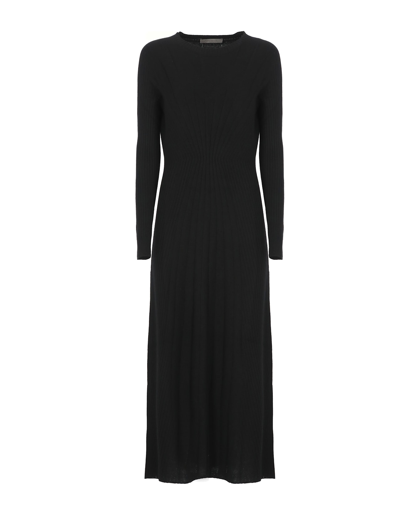 D.Exterior Cashmere Bland Dress - Black