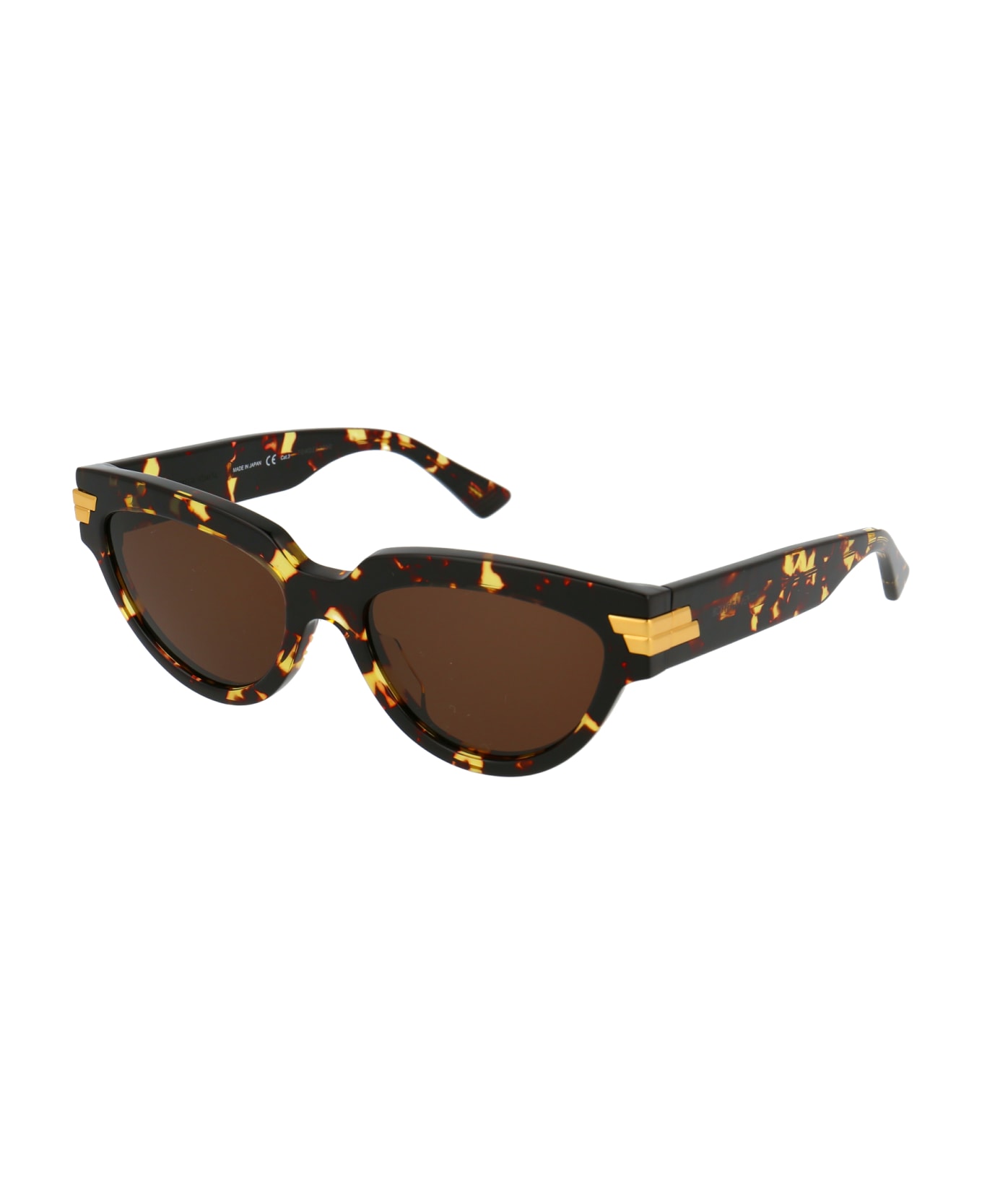 Bottega Veneta Eyewear Bv1035s Sunglasses - 002 HAVANA HAVANA BROWN サングラス