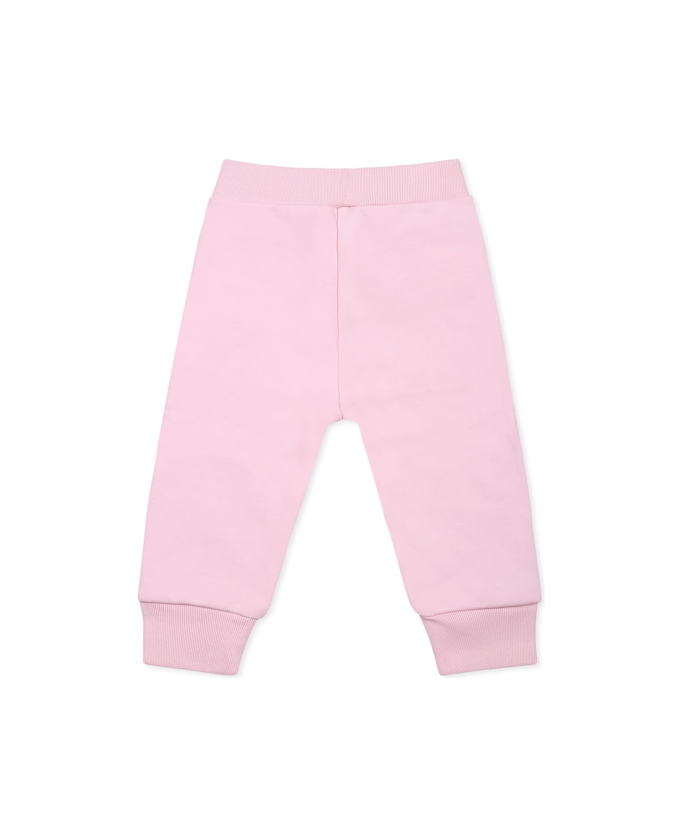 Marni Pink Trousers For Baby Girl With Logo - Pink
